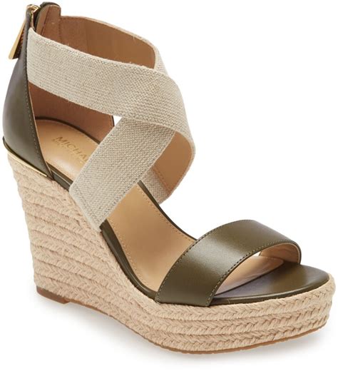 prue platform wedge sandal michael michael kors|MICHAEL Michael Kors Prue Espadrille Wedge Sandals on .